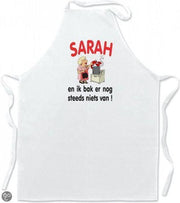 Mijncadeautje Schort Leuke keukenschort Sarah