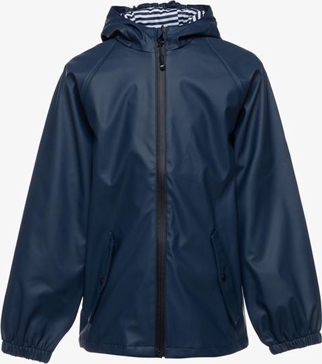 Mountain Peak gevoerde kinder regenjas blauw - Blauw - Maat 140