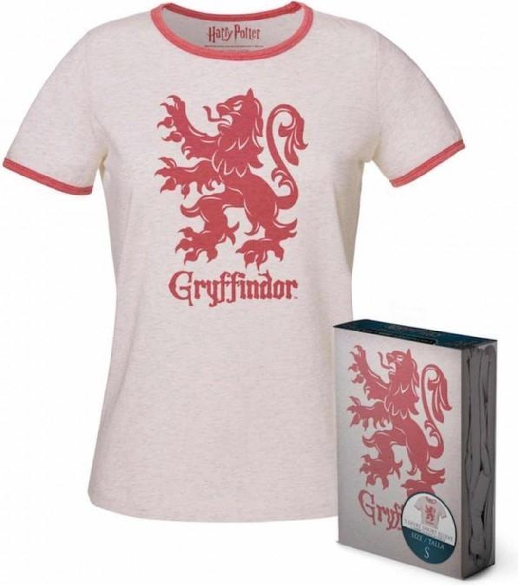 HARRY POTTER - T-Shirt PREMIUM Organic GIRL - Gryffindor (L)