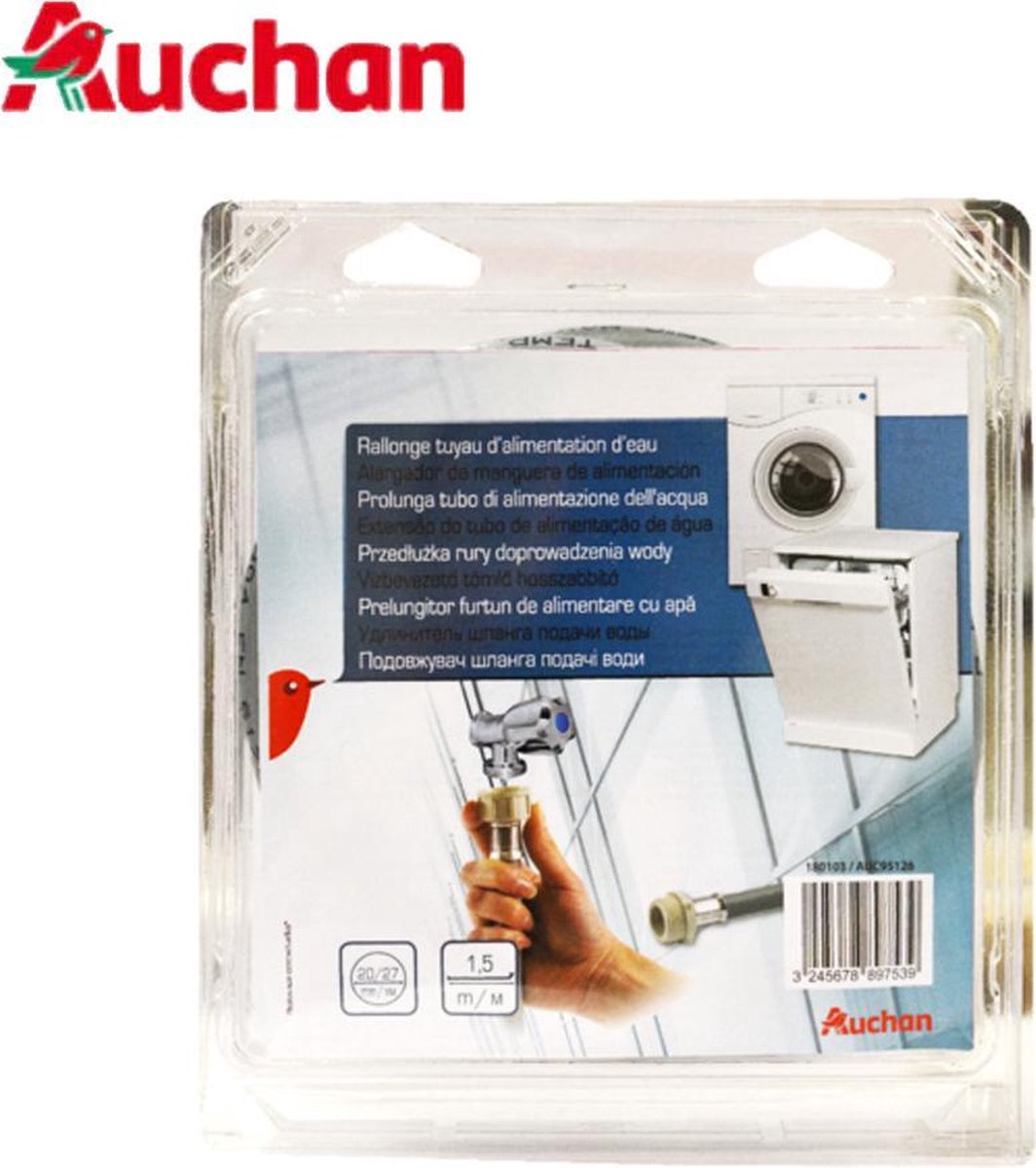 Auchan 20/27 mm Watertoevoerslang Geschikt Voor Wasmachines & Vaatwassers - 1.5 Meter