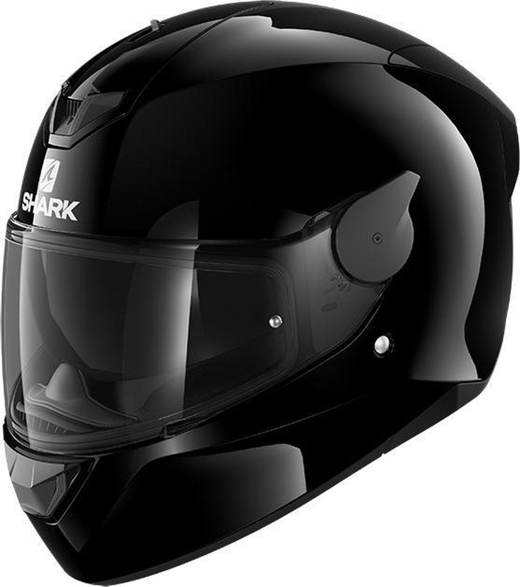 SHARK motor & scooter integraalhelm D-SKWAL 2 BLANK   Zwart