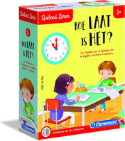 Clementoni Spelend Leren Hoe Laat Is Het? Educatief spel