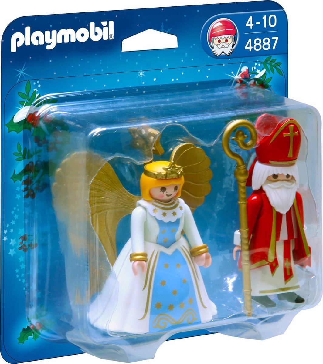 PLAYMOBIL Sinterklaas en Kerstengel - 4887