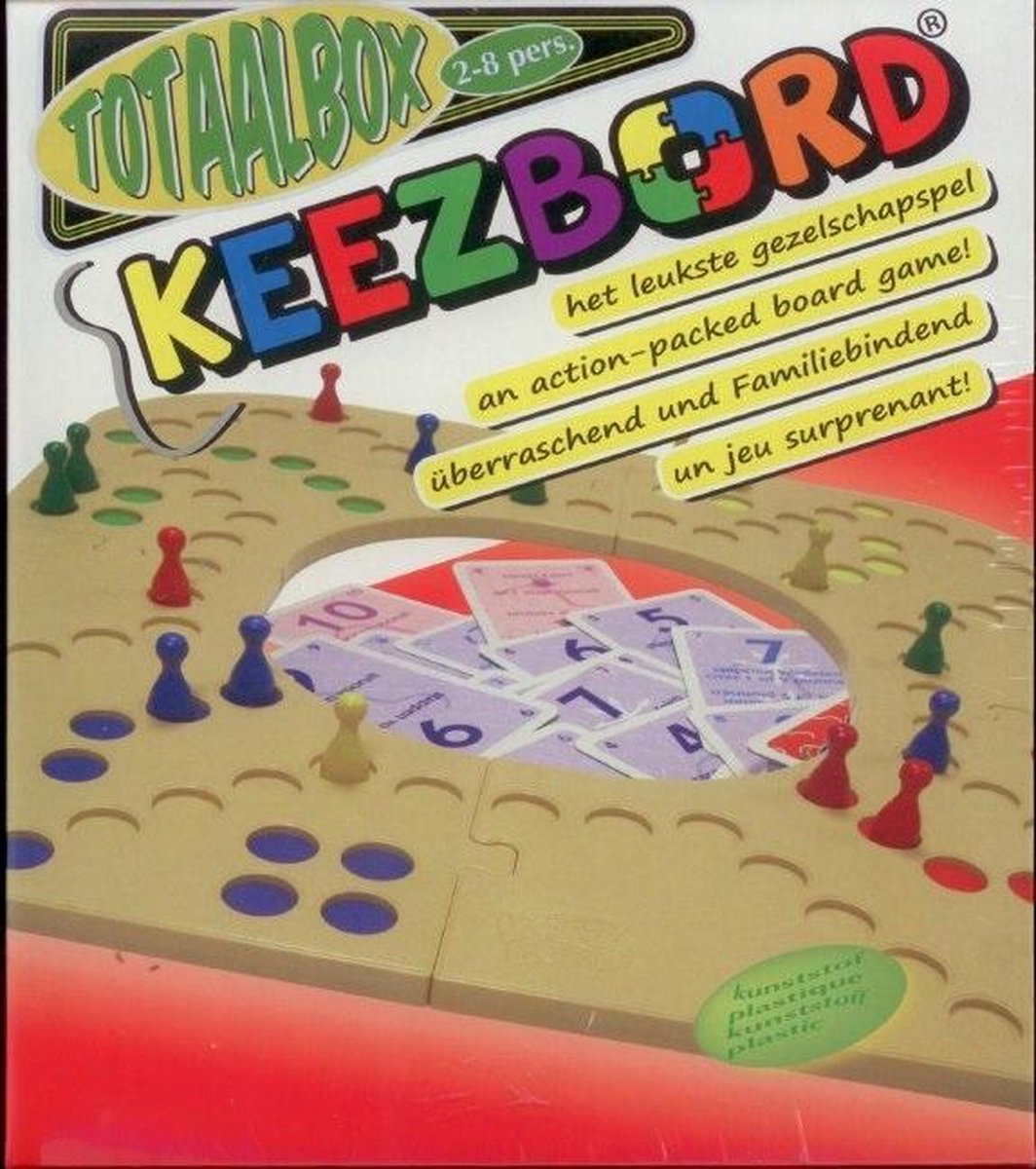 Keezbord Totaalbox Kunststof