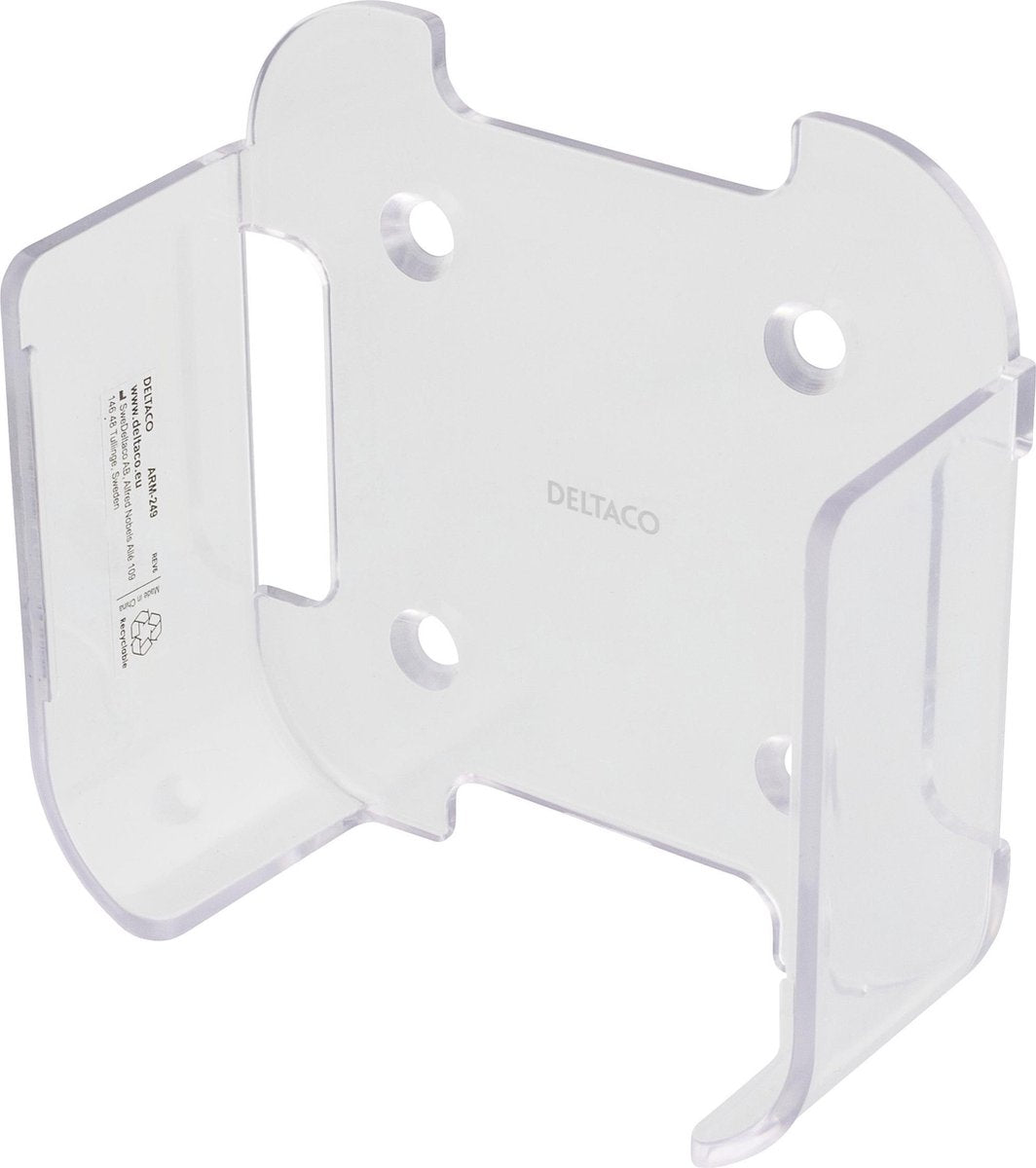 DELTACO ARM-249 Muurhouder voor Apple TV generatie 4 en 5 - Transparant