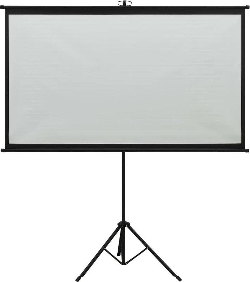 vidaXL Projectiescherm met statief 16:9 84''
