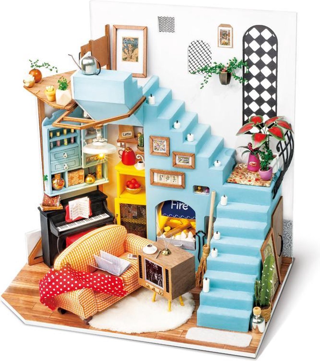 Robotime - Joy's peninsula living room