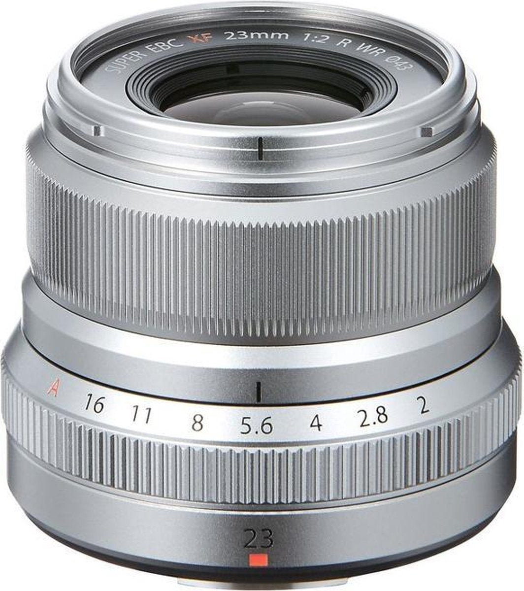 Fujifilm XF23mmF2 R WR MILC Groothoeklens Zilver