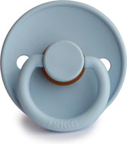 FRIGG Fopspeen maat 2 - 6-18 maanden - Baby Blue - Natuurrubber