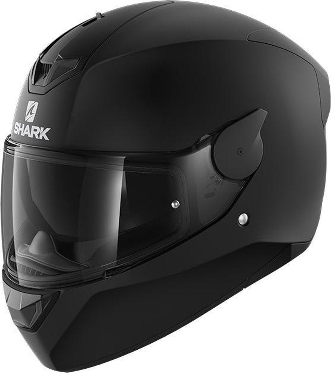 Shark D-Skwal 2 Blank Mat Zwart Kma Integraalhelm - Motorhelm - Maat XL