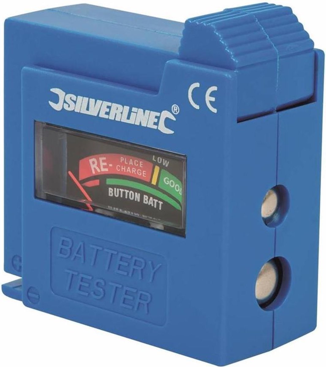 Silverline Compacte batterijtester 1