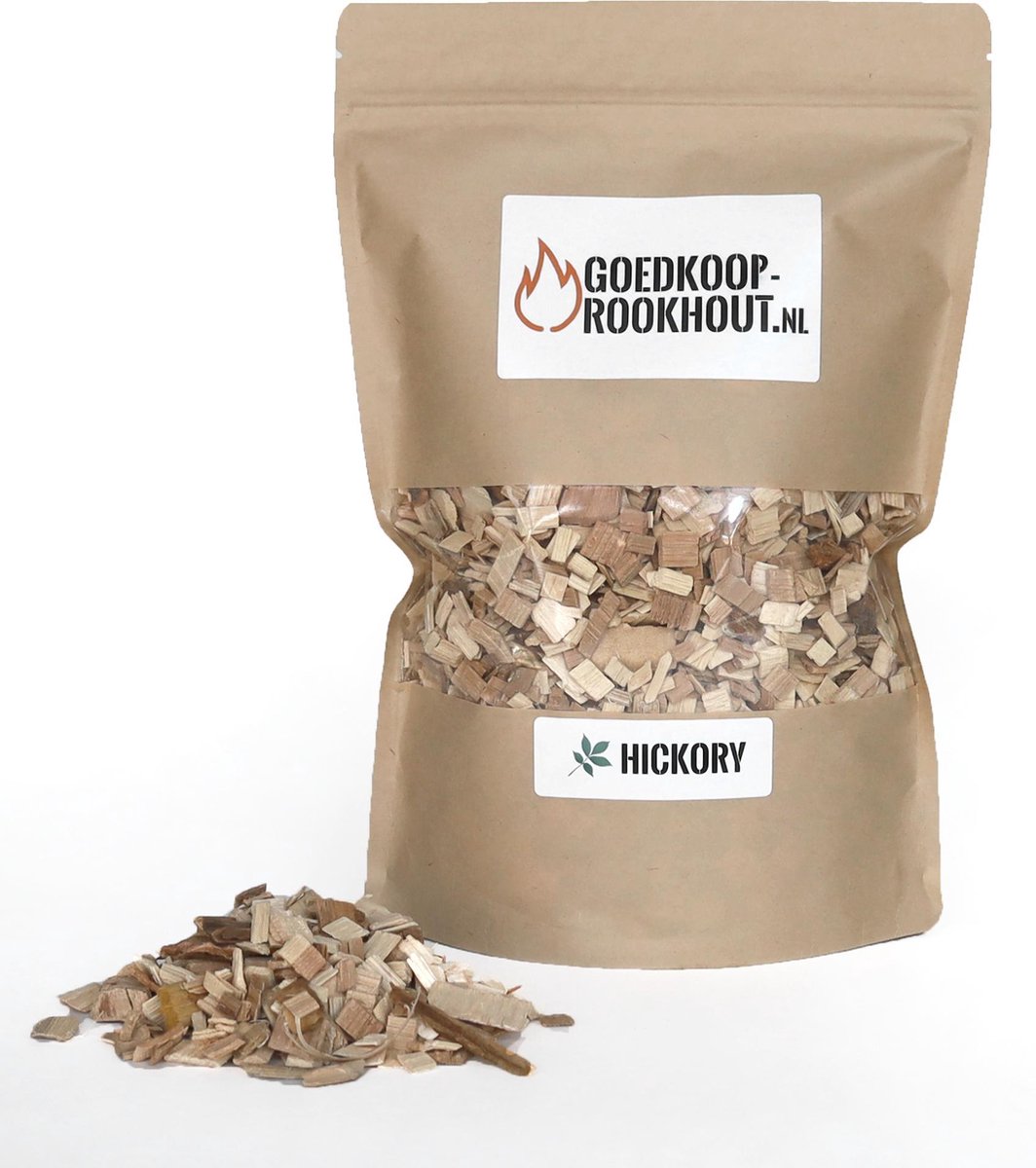 Hickory rooksnippers - 500 gram (2 liter)