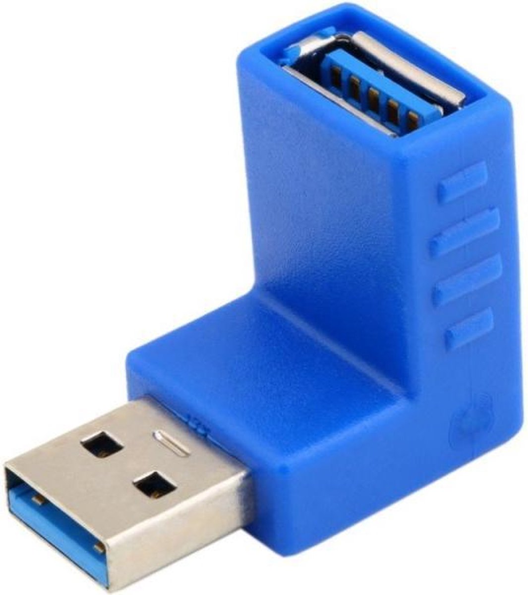 USB 3.0 Type A Adapter Male naar Female Hoek Omhoog