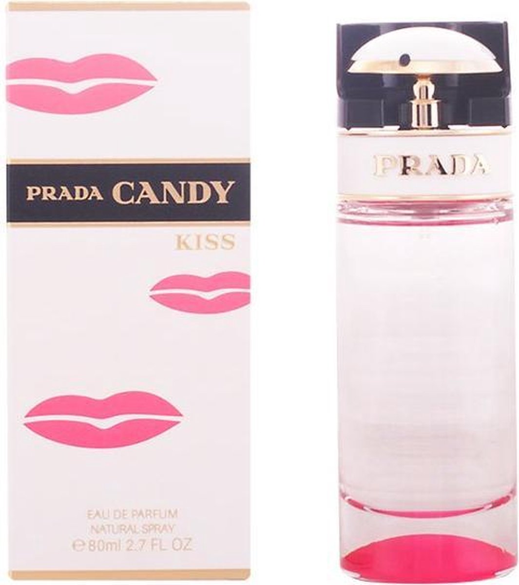 MULTI BUNDEL 2 stuks PRADA CANDY KISS Eau de Perfume Spray 80 ml