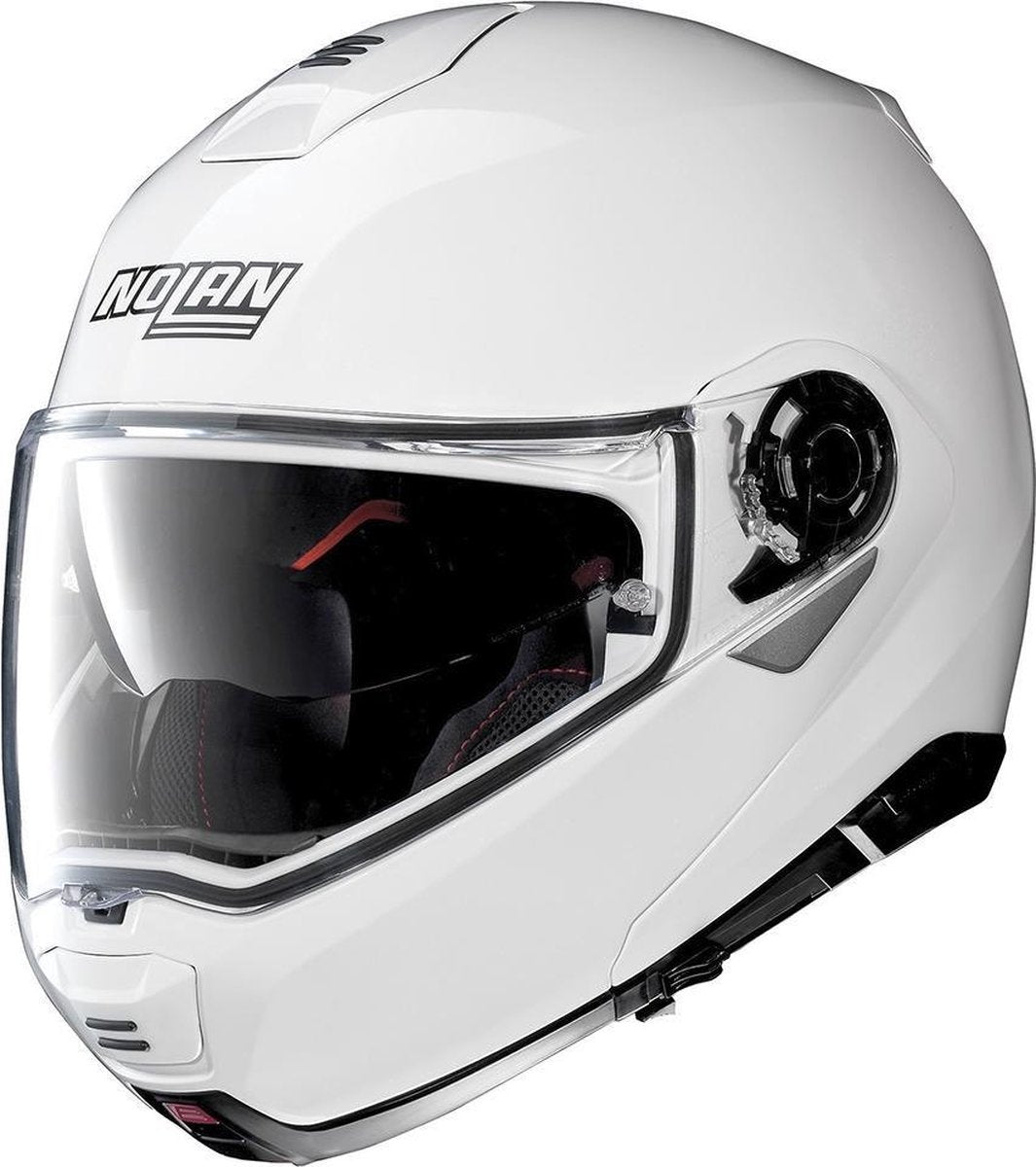Nolan N100-5 Classic glans wit/wit