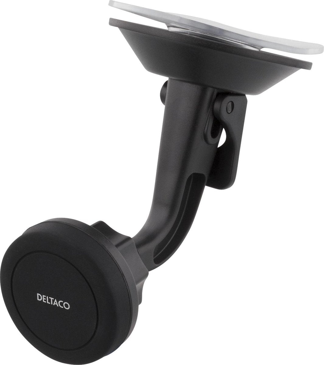 Deltaco ARM-241 Universele smartphone houder met zuignap en magneethouder zwart