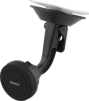 Deltaco ARM-241 Universele smartphone houder met zuignap en magneethouder zwart