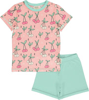 Meyadey Pyjama Set SS |CHERRY KISS| Maat 98/104