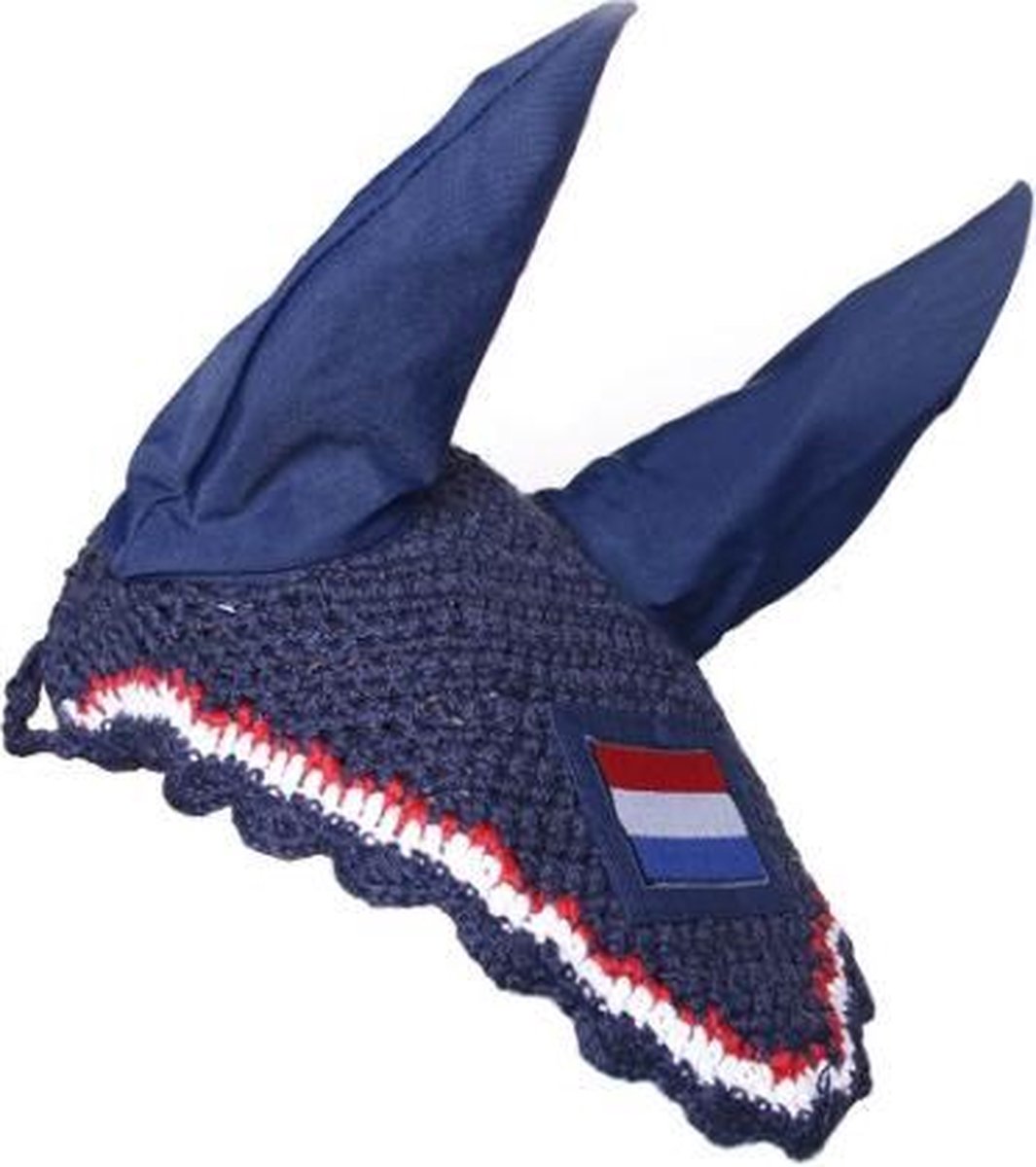 HB oornetje NL vlag - donkerblauw - pony