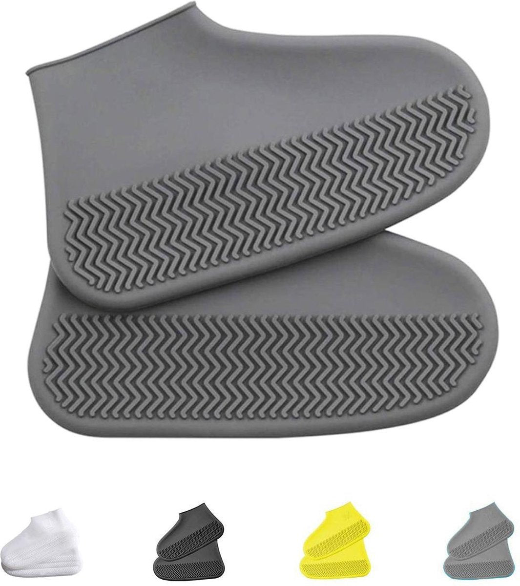 LIXINN® Regen overschoenen - Waterdichte overschoenen - Siliconen overschoenen - Herbruikbare regenlaarzen - Anti slip - Fietsen
