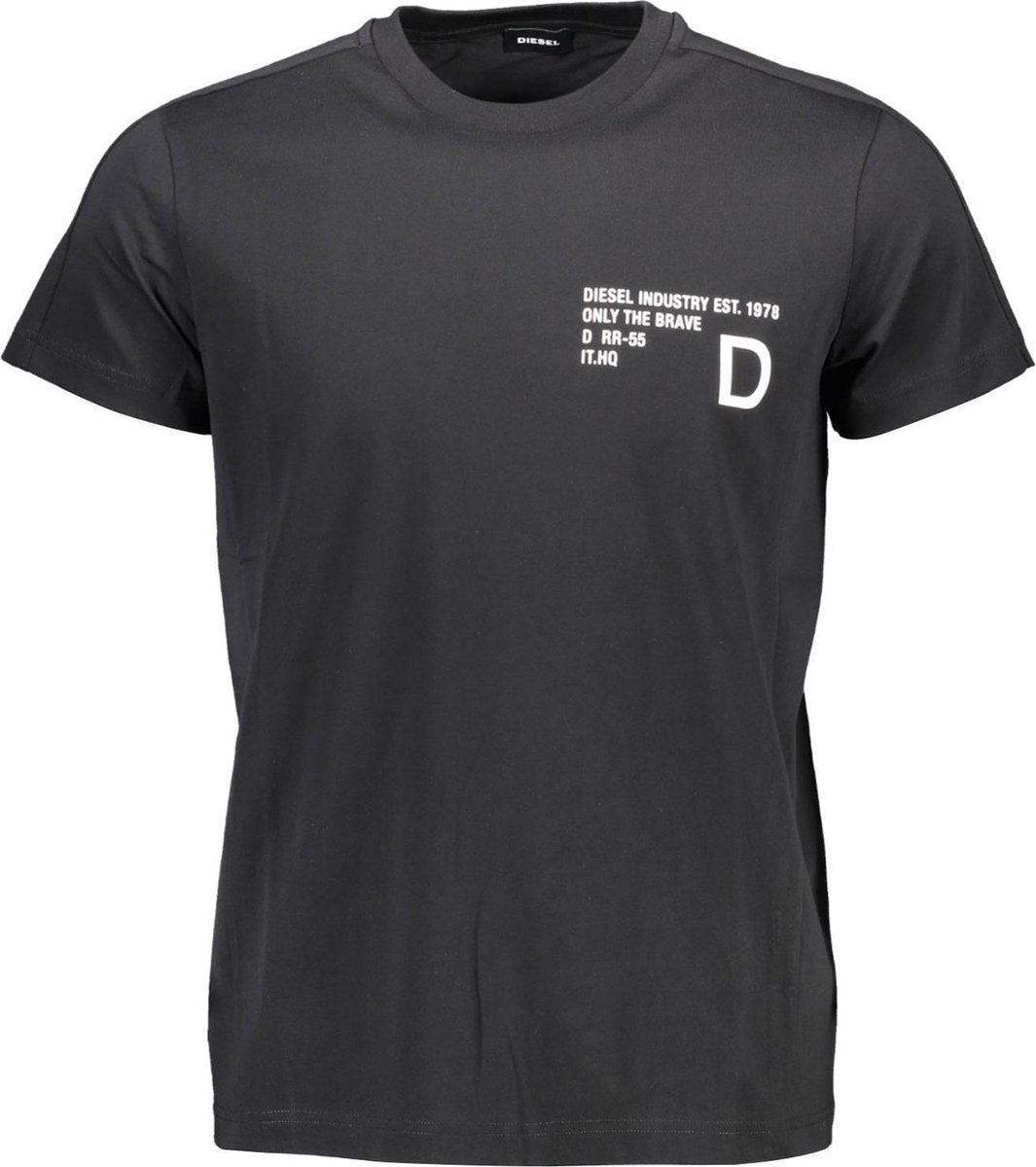 Diesel T-shirt Zwart 2XL Heren