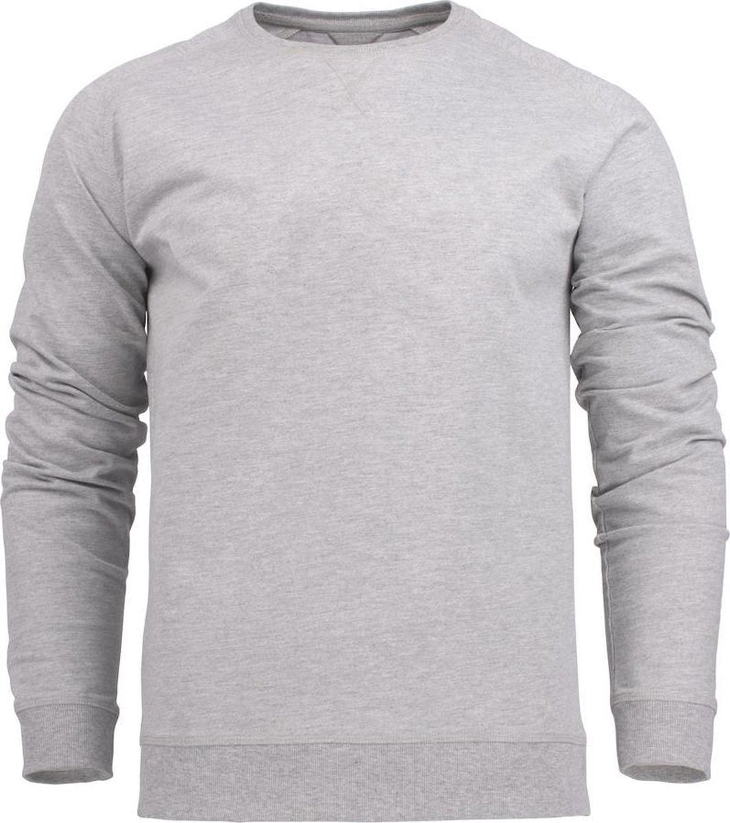 Harvest Sweater Cornell Heren Grijs Melange 2132022 - Maat M