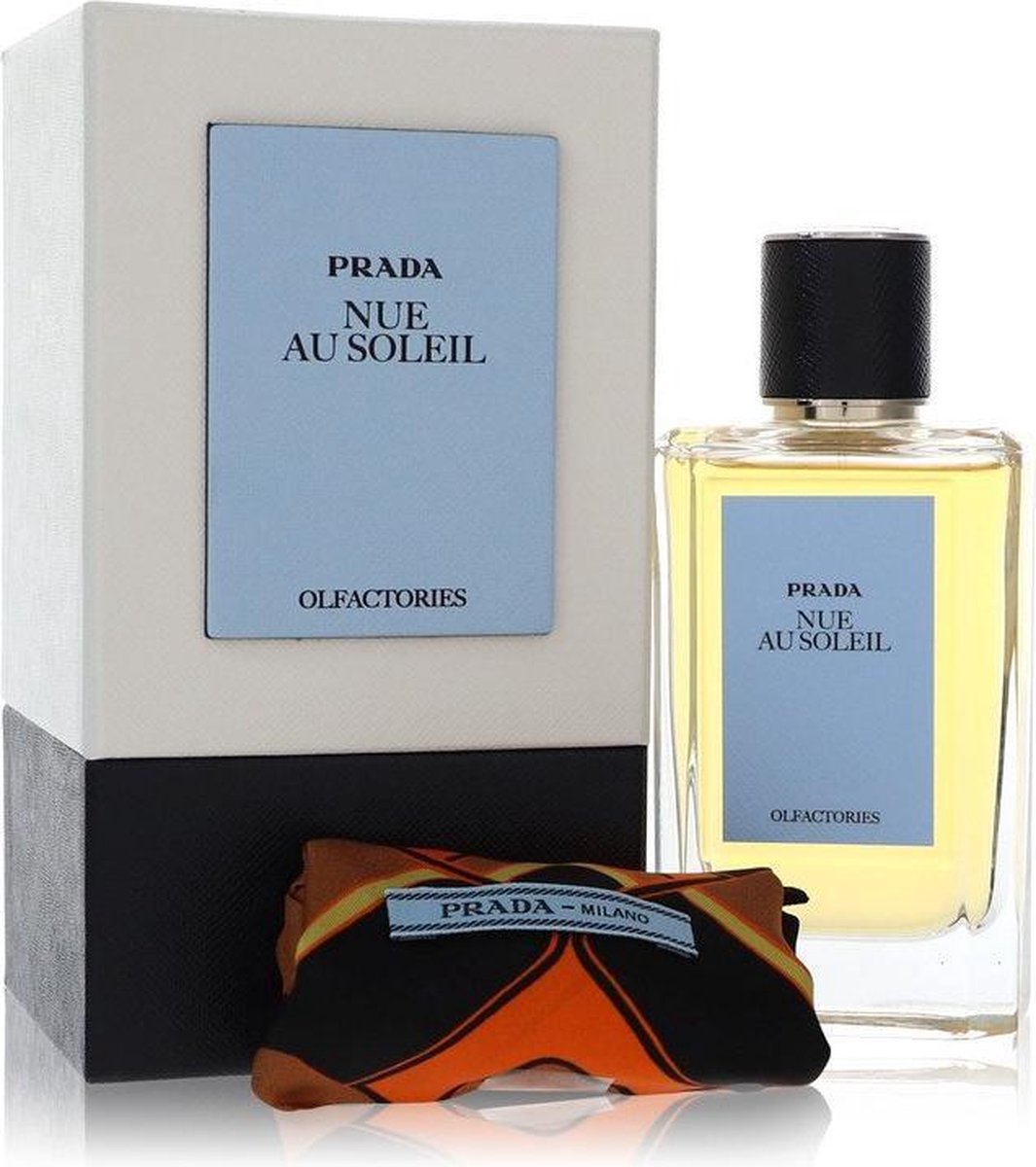 Prada Olfactories Nue Au Soleil Eau De Parfum Spray With Free Gift Pouch 100 Ml 100 Ml Eau De Parfum Spray + Gift Pouch For Men