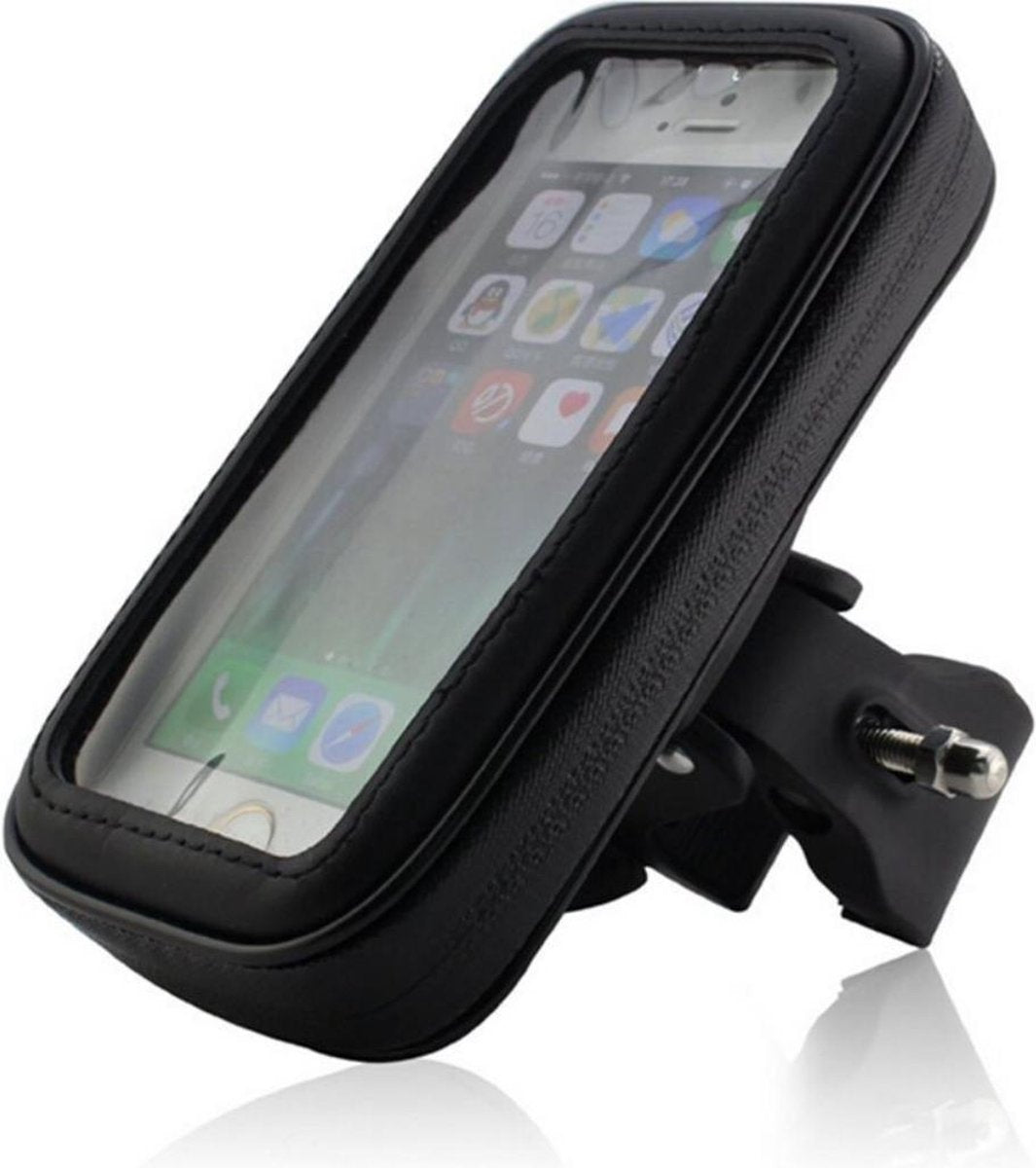 Telefoonhouder Fiets Waterdicht - Universeel Telefoon Houder voor Mobiel Scooter en Motor -  5.5 Inches