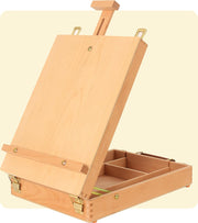 Ayoo® Draagbare Schildersezel - Schilderkoffer - Tafelezel - Schilderskoffer - Schilderskist - Schildersezel - Tekenkoffer