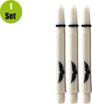 Shot Eagle Claw Dartshafts - Wit - Medium - (1 Set)
