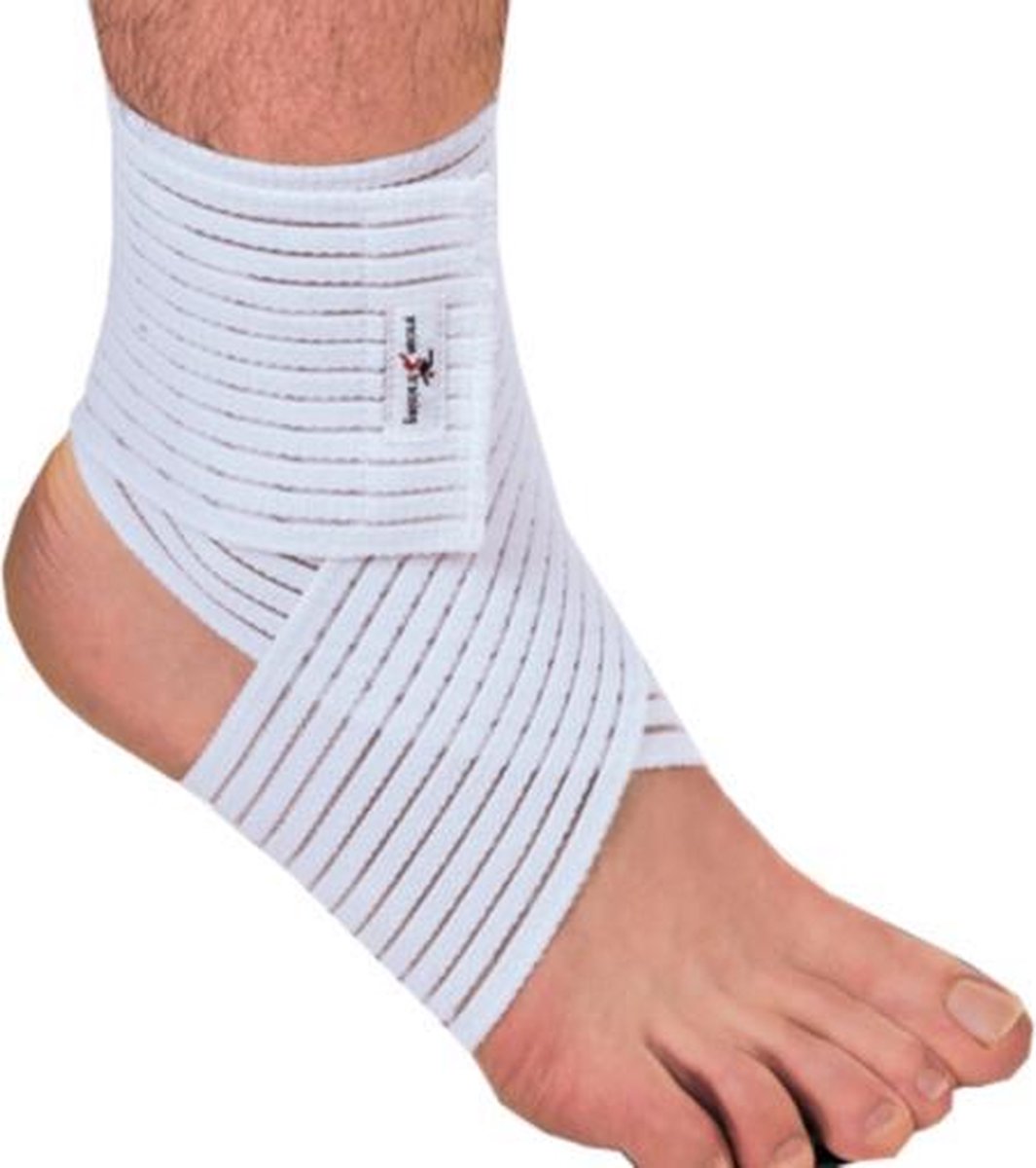 Precision Elastische Enkelband Nylon/elastaan Wit One-size