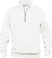 Clique Basic halfzip Wit maat M