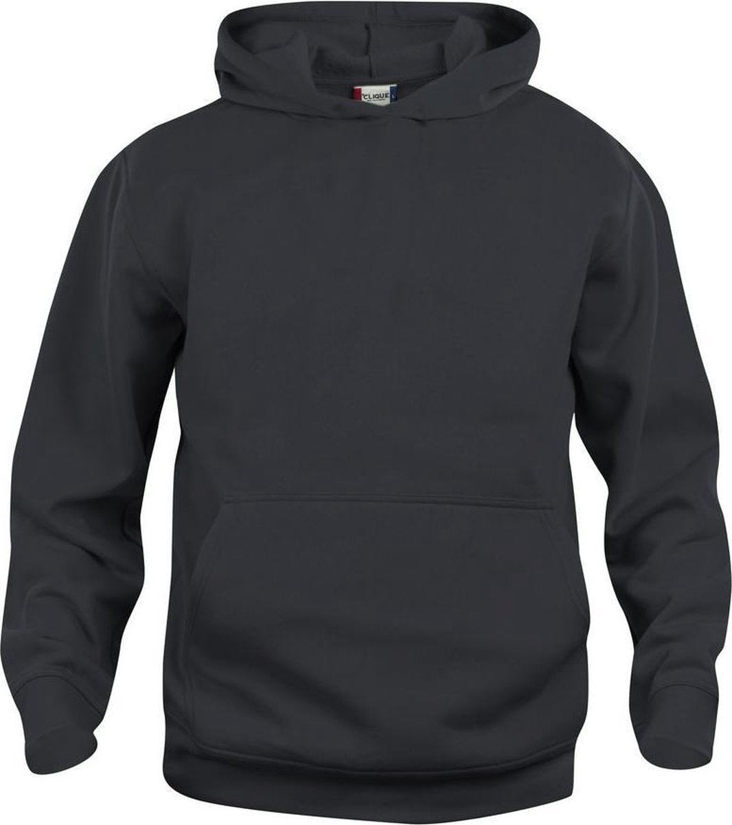 Basic hoody jr zwart 90/100