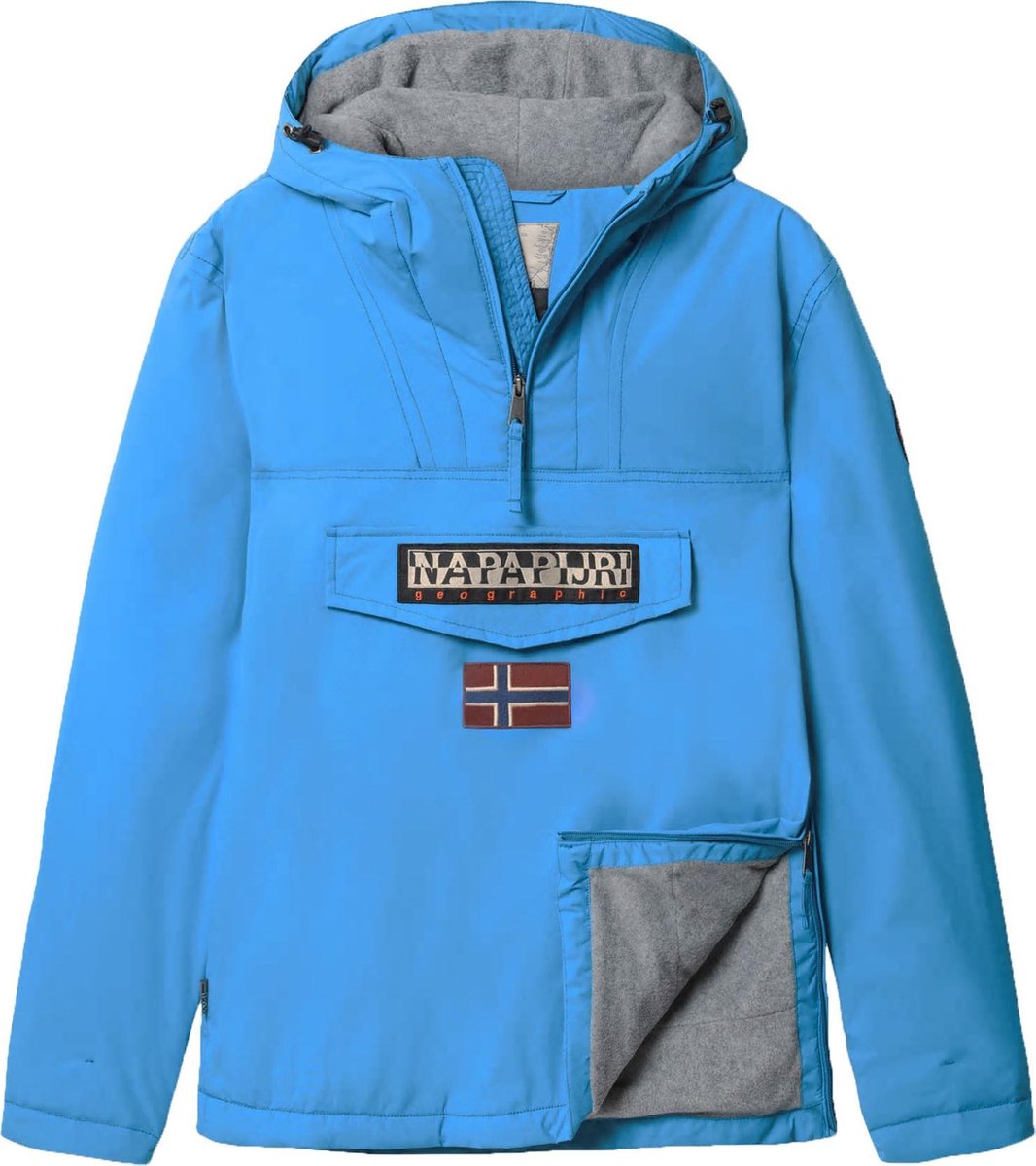 Napapijri Rainforest Winter 1 Anorak  Jas - Maat M  - Mannen - blauw
