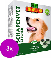 Biofood Schapenvetbonbons met Zeewier - Hond - Voedingssupplement -  3 x 40 bonbons