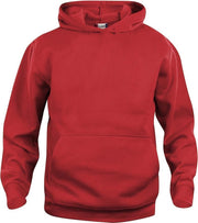 Basic hoody jr rood 110/120