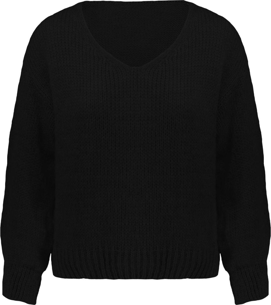 Trui Knitted Zwart