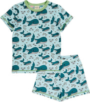 Pyjama Set SS WHALE WATERS 98/104