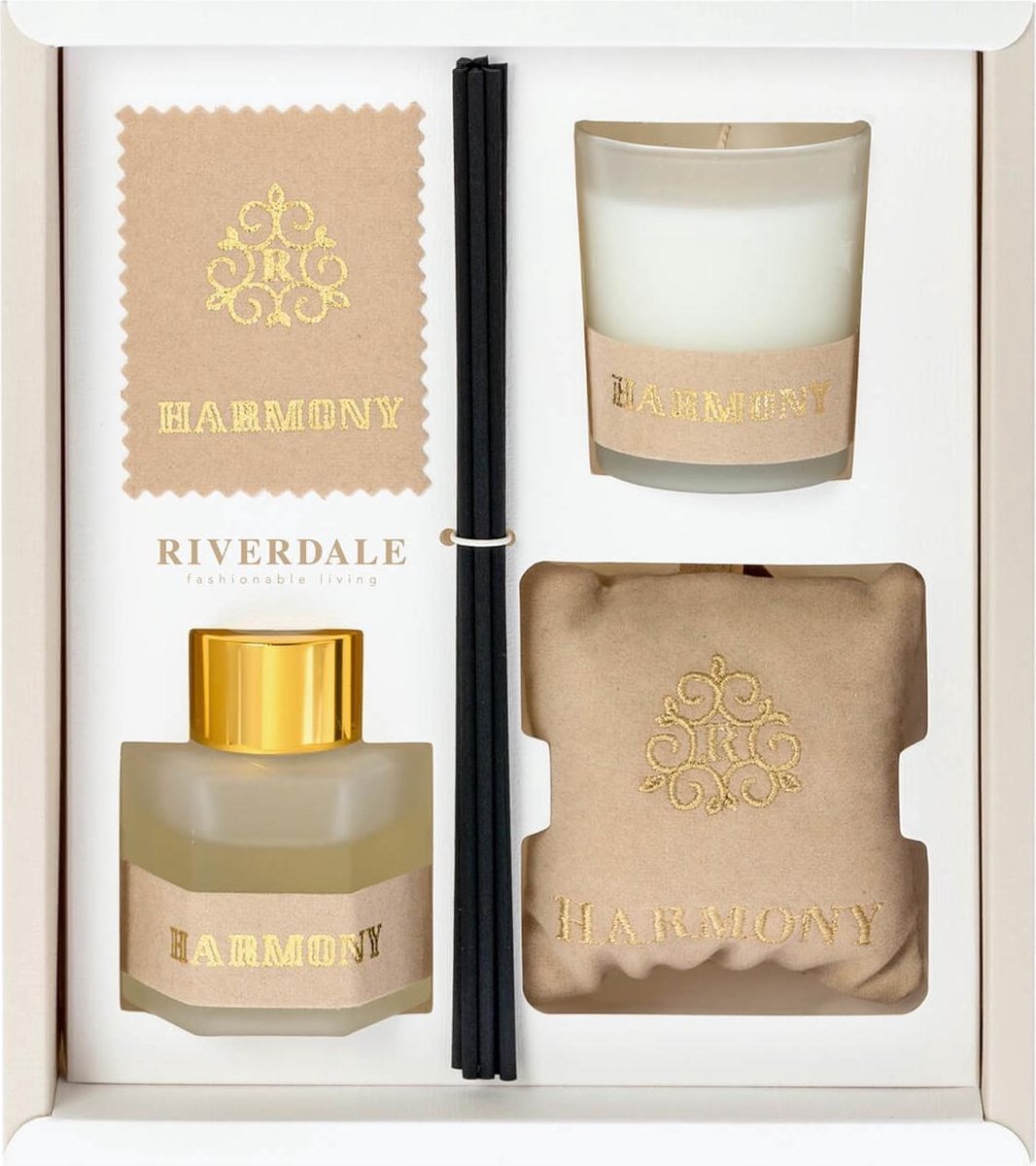 Riverdale - Giftset Eternity beige 21cm - Beige