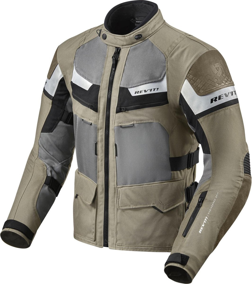 REV'IT! Cayenne Pro Sand Black Textile Motorcycle Jacket M