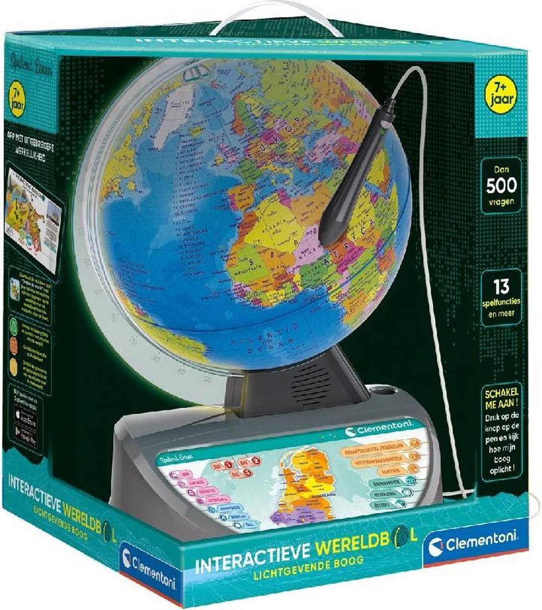 Clementoni Interactieve Wereldbol