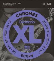 E-Git.snaren ECG24 11-50 Chromes Flatwound