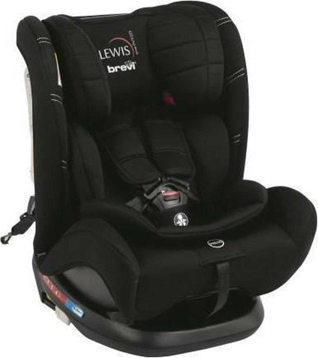 BREVI Autostoel Lewis Isofix Top Tether Groep 0+ 1 2 3-0-36 kg - Zwart