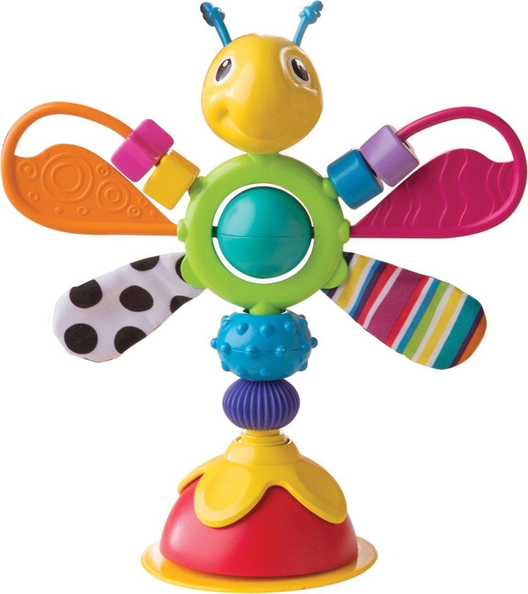 Kinderstoelspeeltje - Freddy de vuurvlieg - Met zuignap