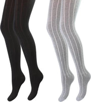 Maillots - 2-Pack - Gestreept - Zwart-Grijs - Maat S/M