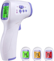 QY infrarood koortsthermometer Voorhoofdthermometer Contactloze thermometer voor lichaam en objecten