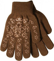 Paardrijhandschoenen met print