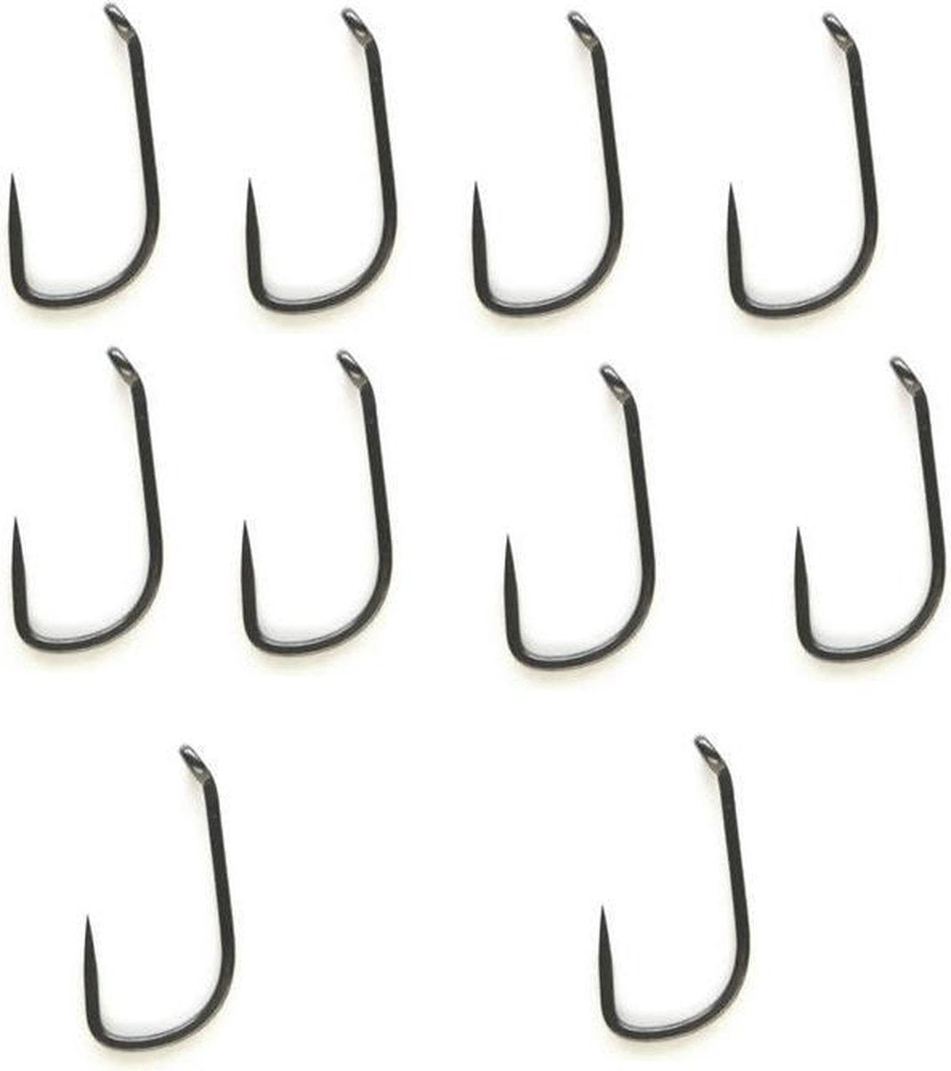 Nash fang twister barbless - maat 8 | 10 st | karperhaken