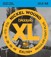 D'Addario EXL110+ snaar voor muziekinstrumenten Guitar Steel Electric 6 pc(s)