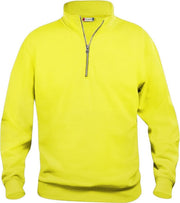 Clique Basic halfzip Signaalgeel maat L